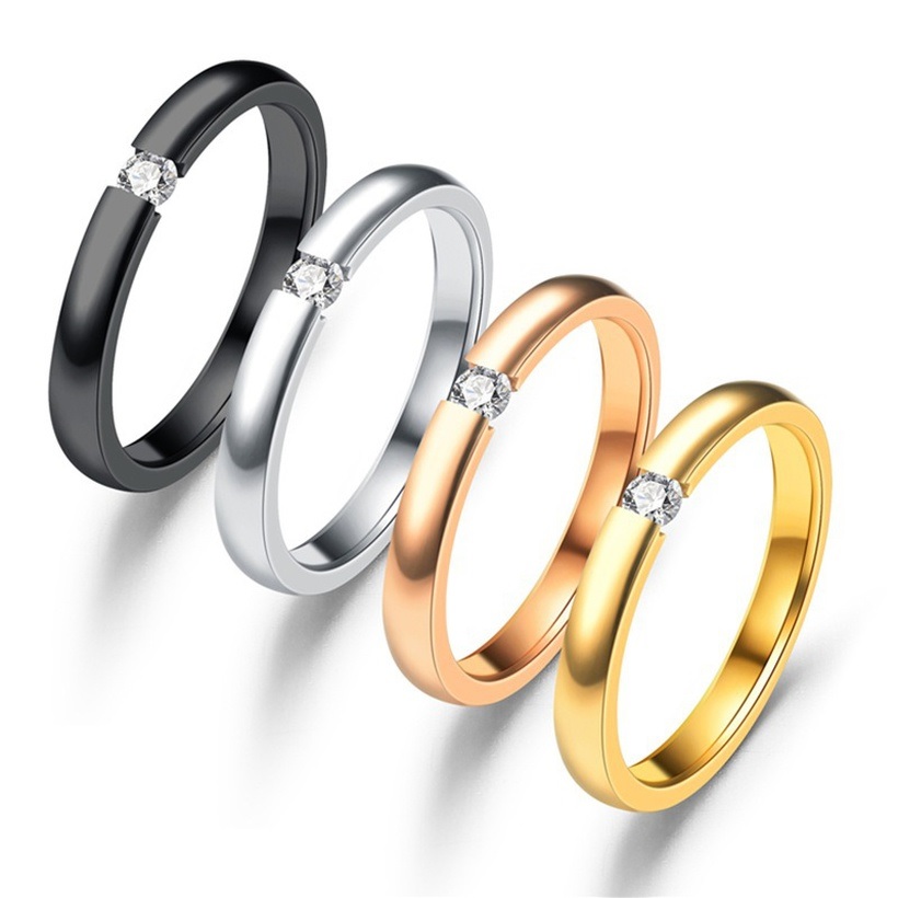 UR-17293 Ring - Gold/pink/55mm