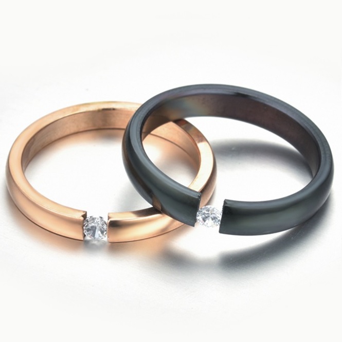 UR-17293 Ring - Gold/pink/55mm