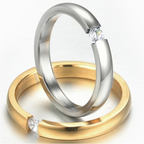 UR-17293 Ring - Gold/pink/55mm