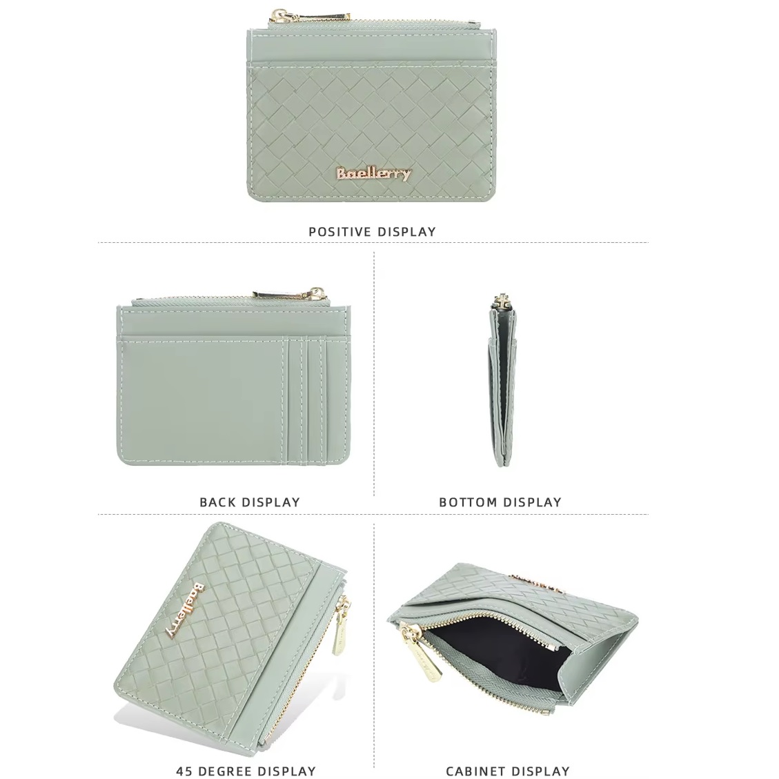 Baellerry VA-35877 Wallet - Dark Blue