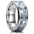Silver/Blue/52mm