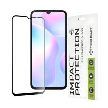 Techsuit protective full-surface glass 111D for Xiaomi Redmi 9/Redmi 9A/Redmi 9AT/Redmi 9C/Redmi 10A - Black