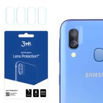 4x Camera glass 3mk for Samsung Galaxy A40 - Transparent