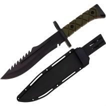 Outdoor Knife UA-39180 - Black / Dark Green