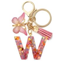 Alphabet keychain - W