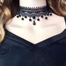 LI-27500 Necklace - Black