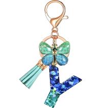 Alphabet Keychain - Y / Blue