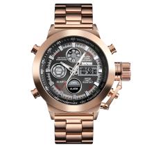 SKMEI AM-23723 Watch - Rose Gold