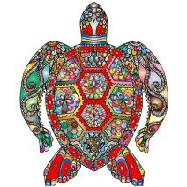Wooden puzzle - Turtle/L