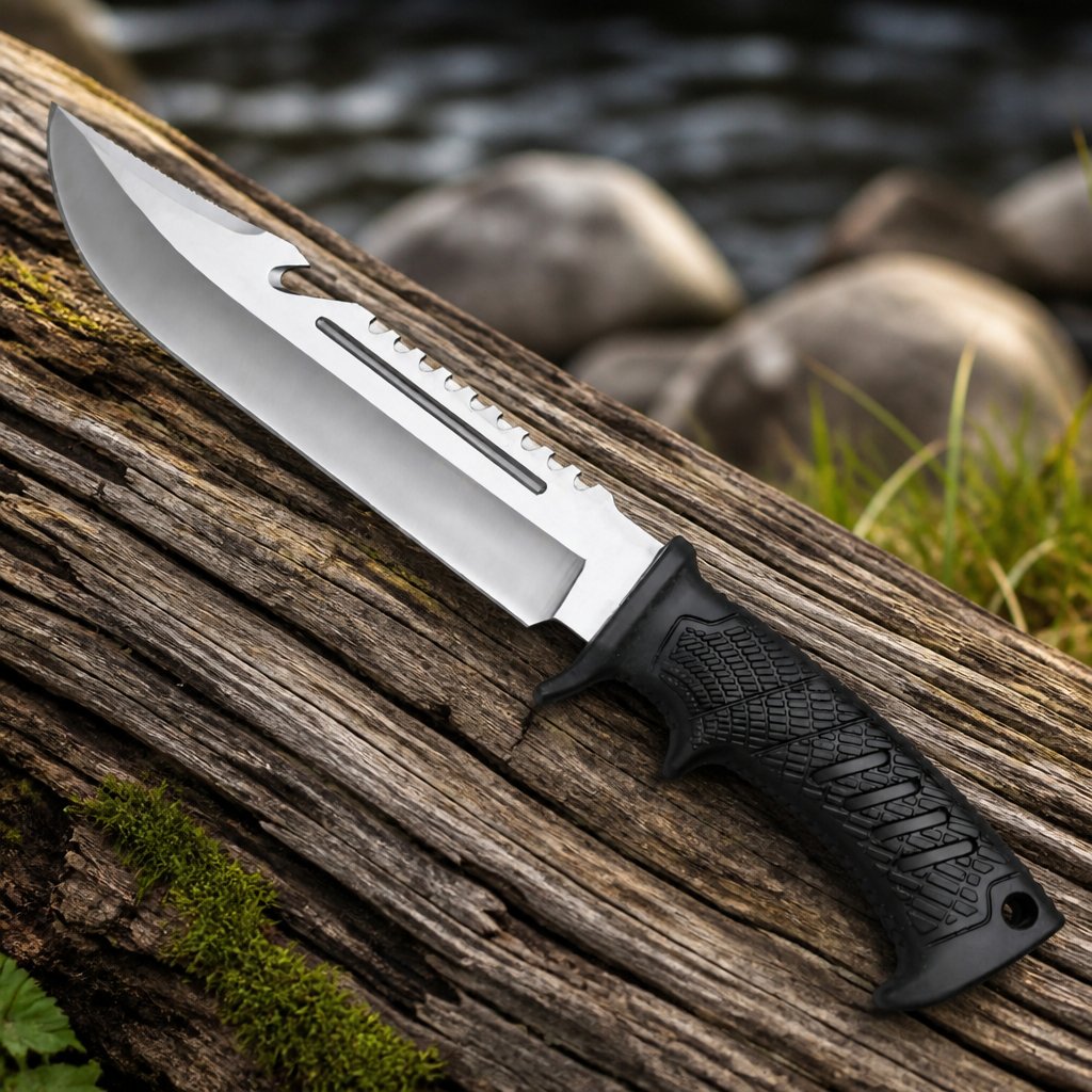 Outdoor Knife KP006 - Black/27cm