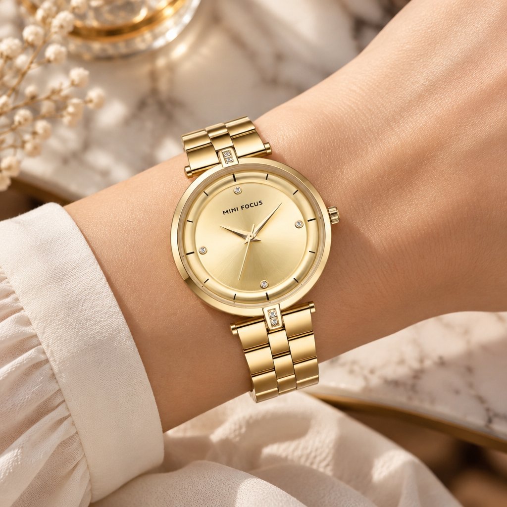 Mini Focus PO-23912 Watch - Gold