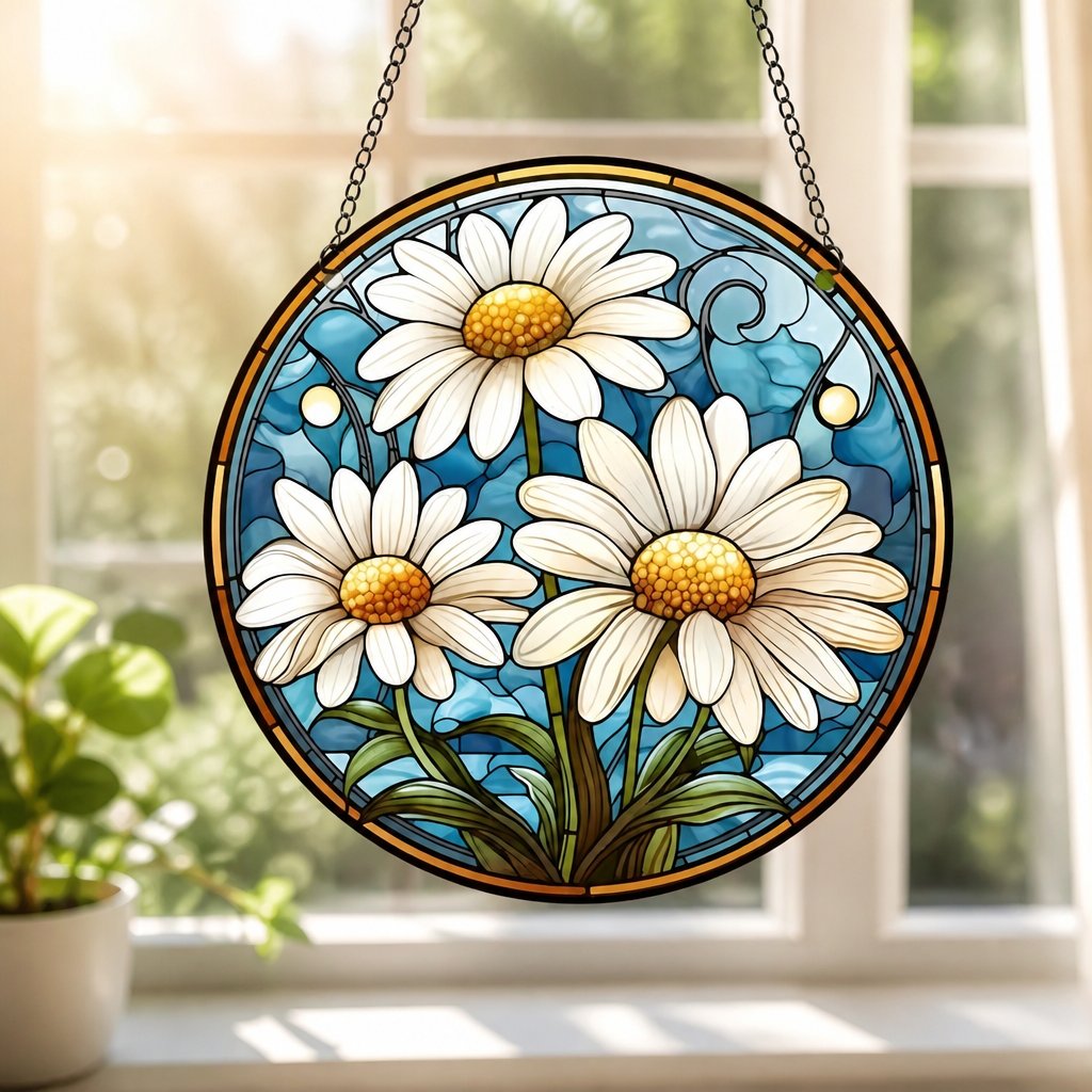 Sun catcher - Daisies
