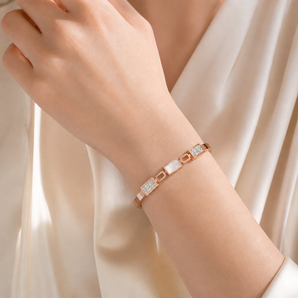 TI-32612 Bracelet - Golden rose