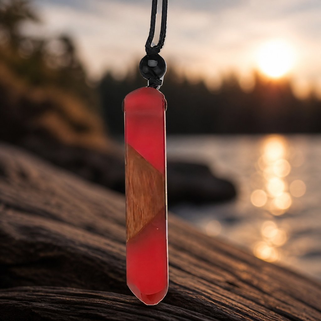 SL-32700 Necklace - Red