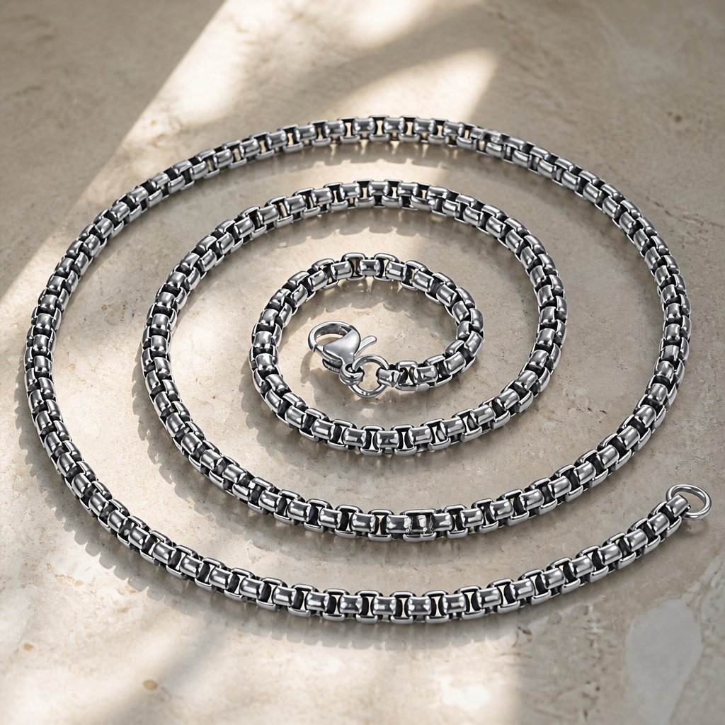 TA-34552 Chain - Silver / 45cm / 2mm