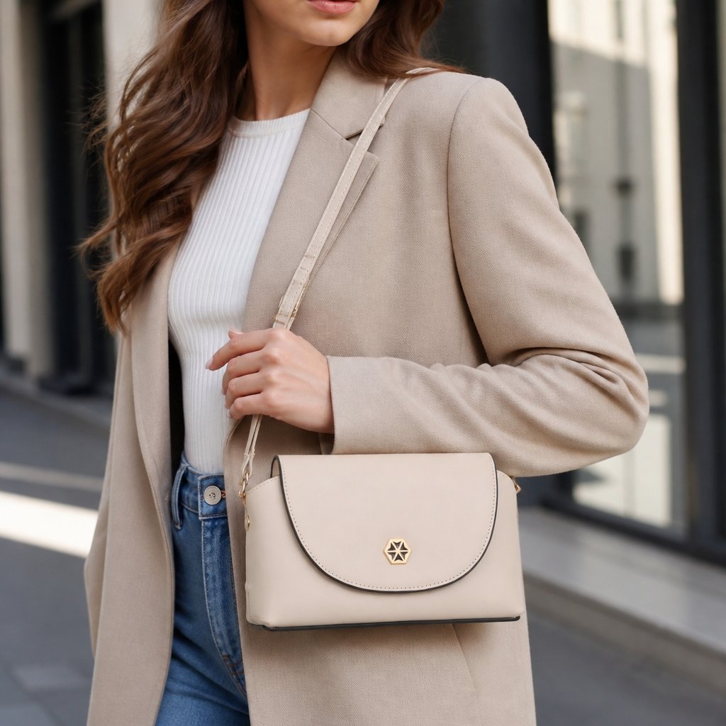 Boiseen HE-35716 Handbag - Light Brown