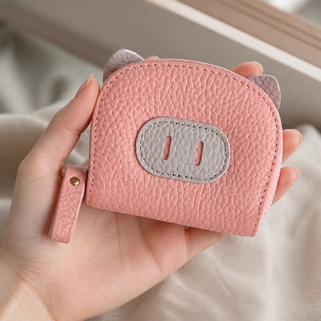 Wallet Pig - Pink