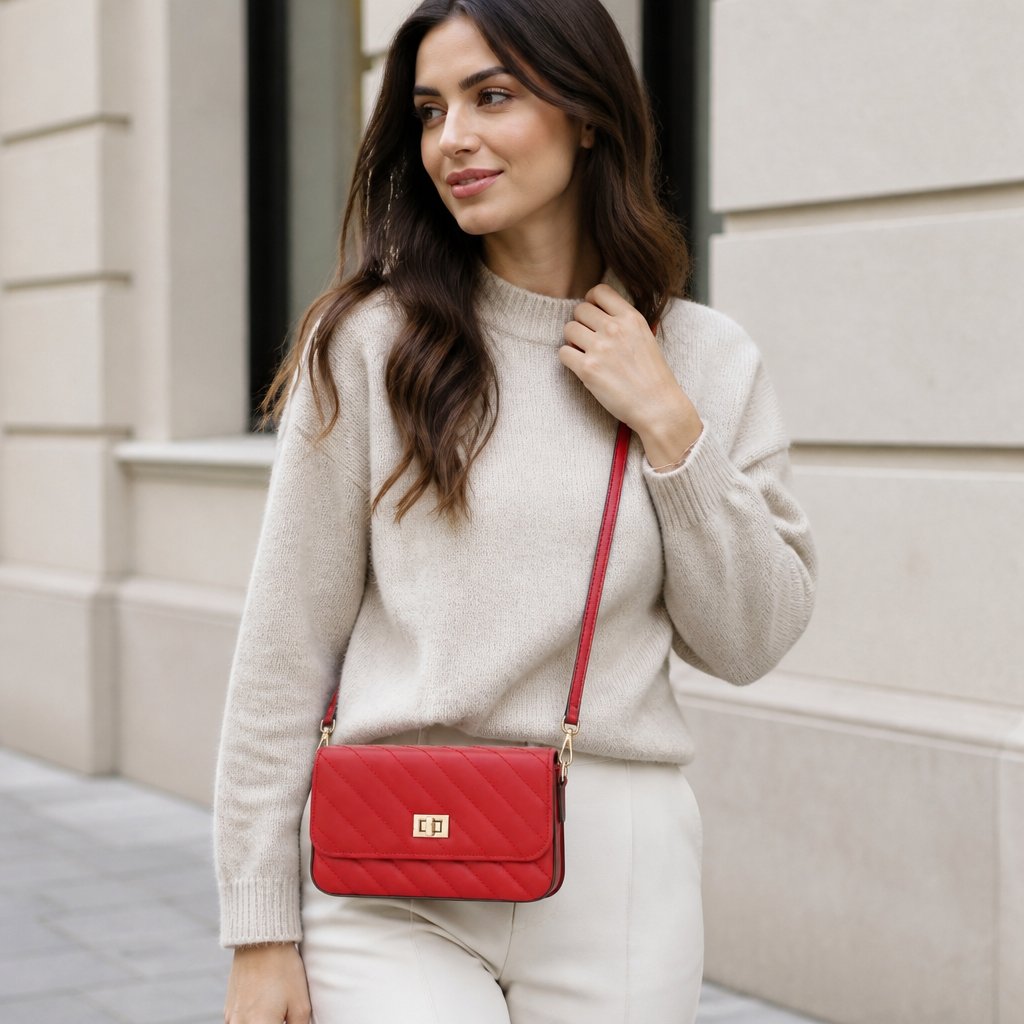 Baellerry VE-36002 Handbag - Red